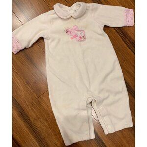 9M PLAY Carter's Floral Bear Romper